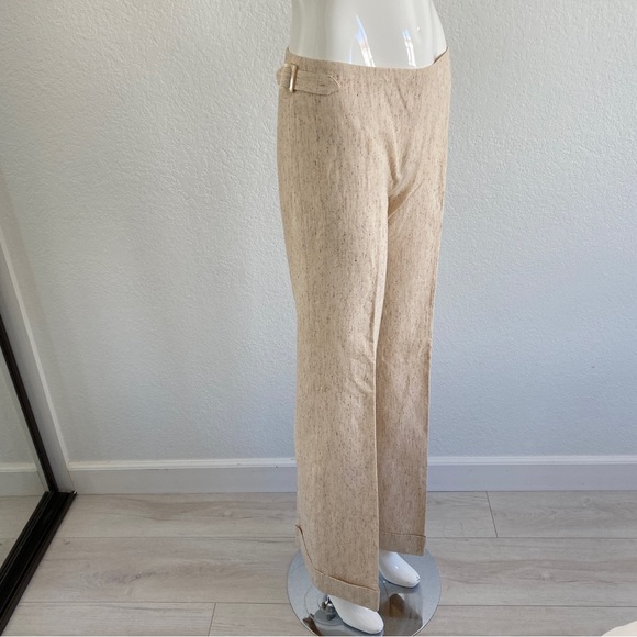 The wright beige wide leg pants - Picture 5 of 15